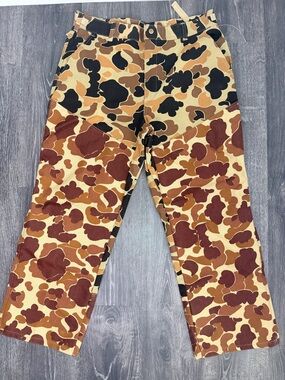 Columbia Vintage 90s Duck Hunter Camo Pants 36 Workwear Korea